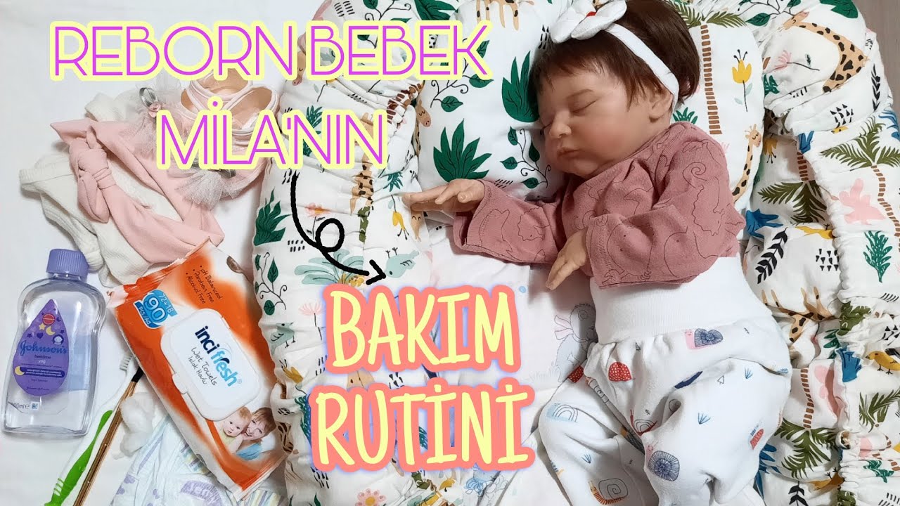 GERÇEKÇİ OYUNCAK BEBEĞİMİN BAKIM RUTİNİ ! 👶🏻🫧 REBORN BABY CARE ROUTINE