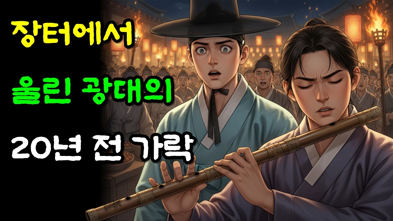 장터에서 울린 대금 한 곡에 선비가 20년 전을 떠올린 이유는?