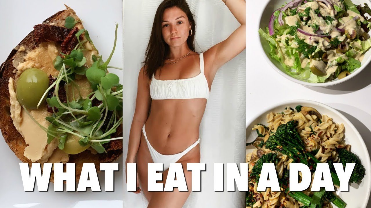 WHAT I EAT IN A DAY: plant based / healthy