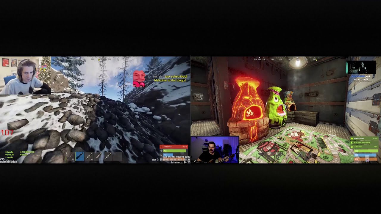 XQC AND GREEKGODX VS SEQUISHA (Multiple POV)