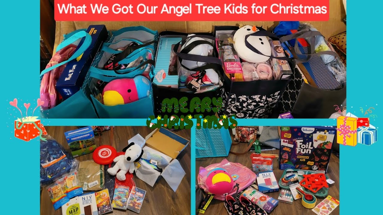 What We Got Our Angel Tree Kids for Christmas!
