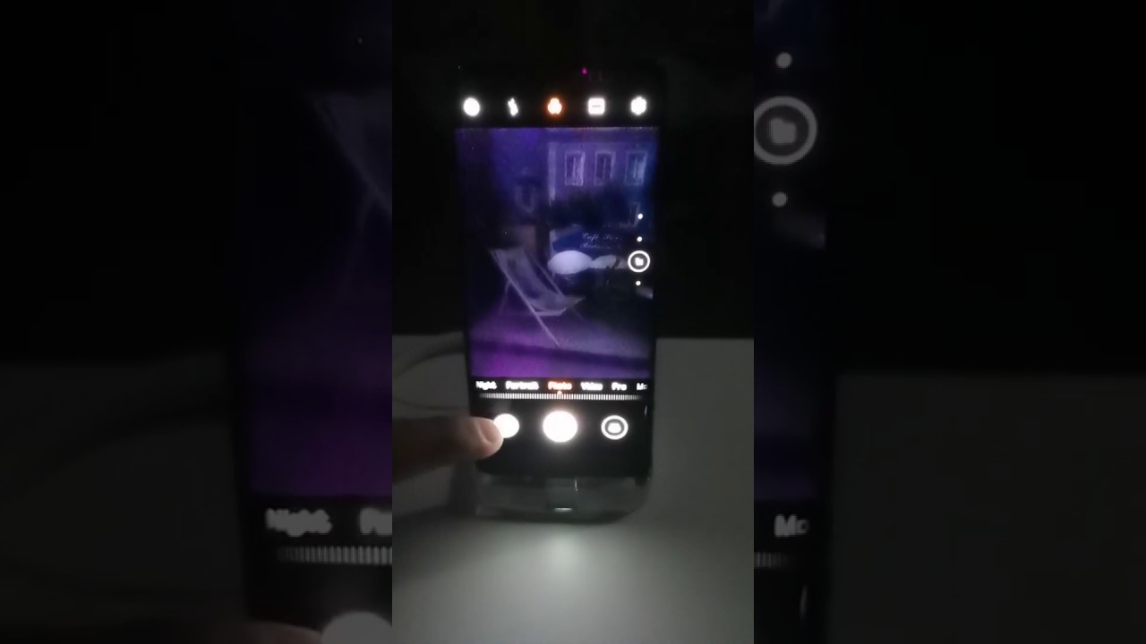 Pro-mode photo Huawei P30 pro how it works (shooting in the full dark)