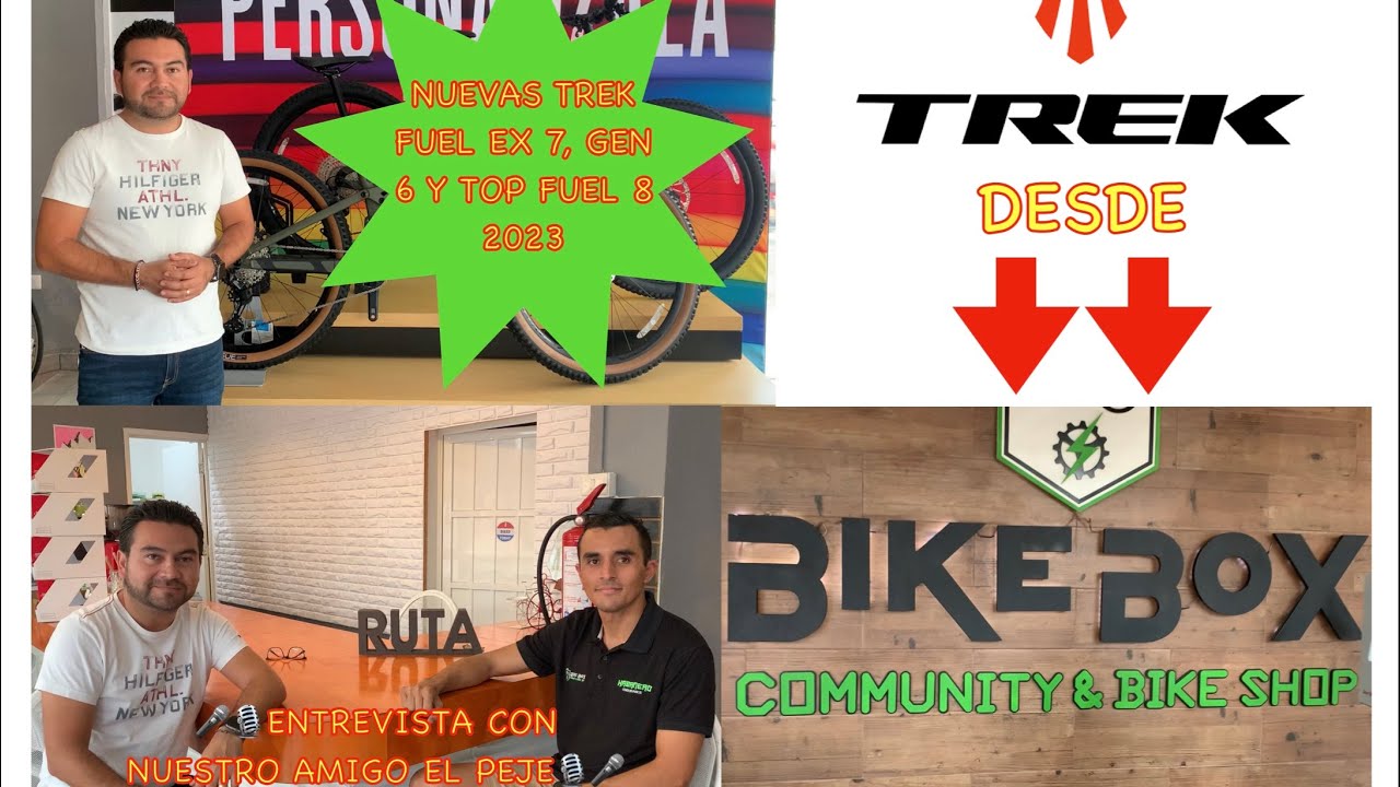 COMPARAMOS LAS NUEVAS TREK TOP FUEL 8 Y FUEL EX 7 GEN 6 2023