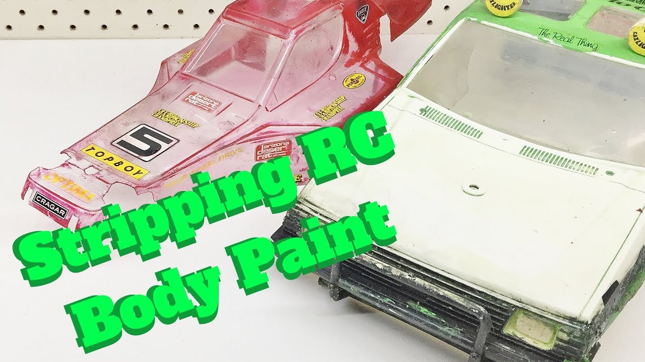How To strip paint from RC bodies -  Lexan and Hard Bodies