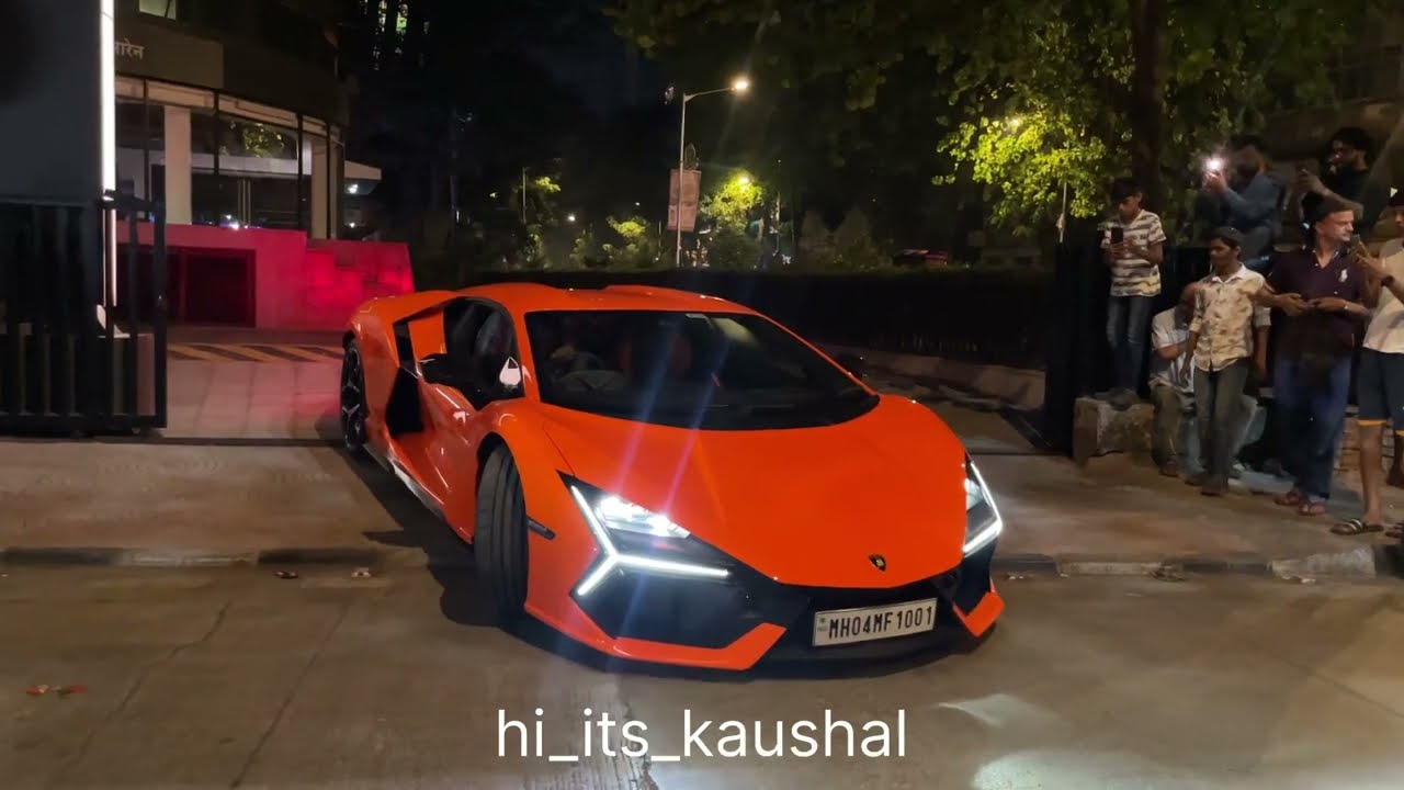 Lamborgini Revuelto 🐂 Deleviery At Mumbai 🇮🇳