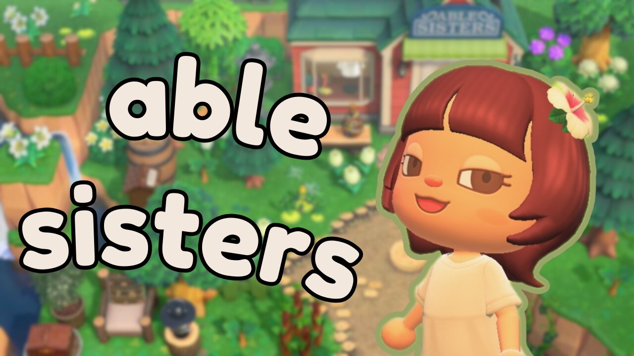 Forestcore Naturalcore ABLE SISTERS | ACNH build with me gameplay | Animal Crossing: New Horizons