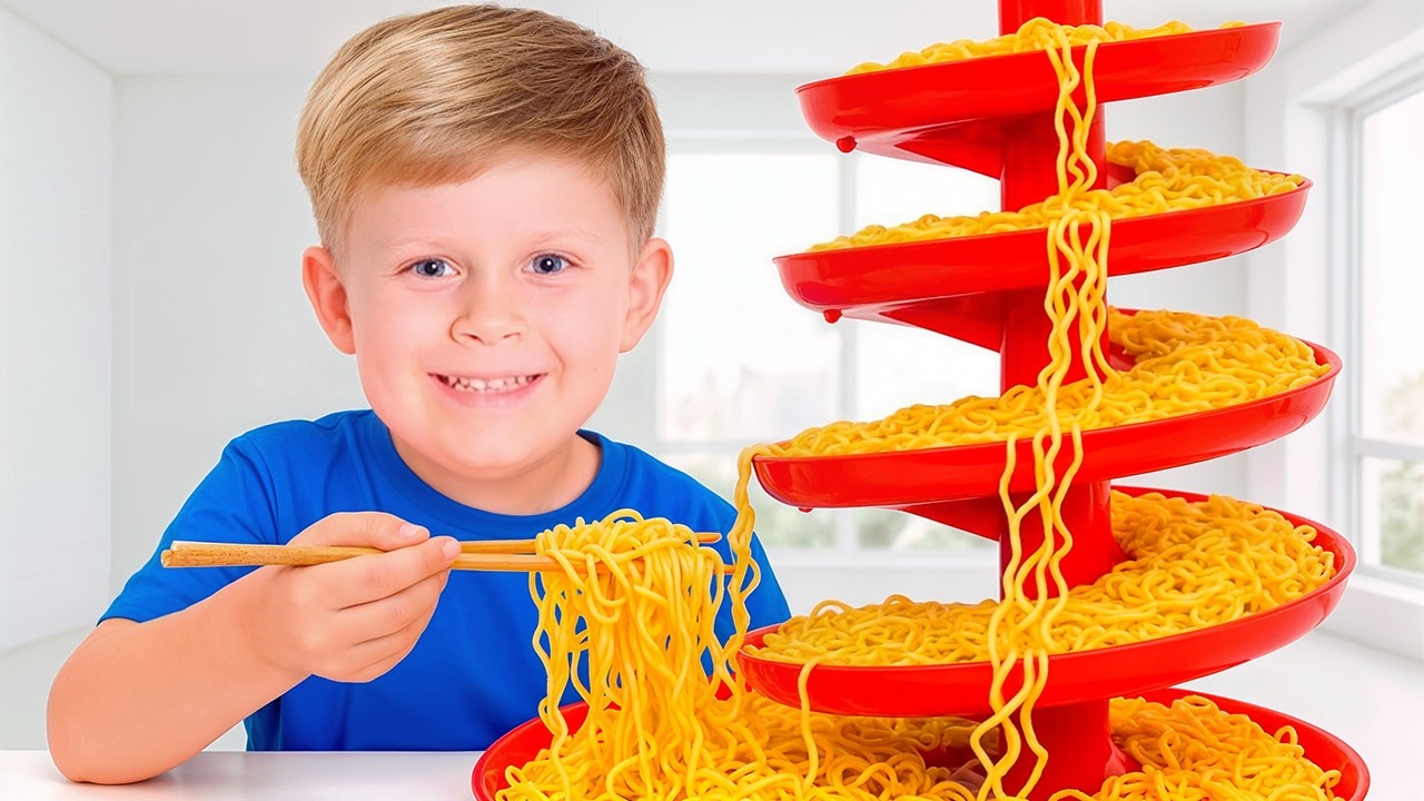Kids Open a Play Restaurant