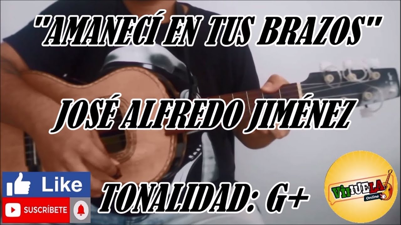 Amanecí En Tus Brazos - José Alfredo Jiménez - Cover Vihuela