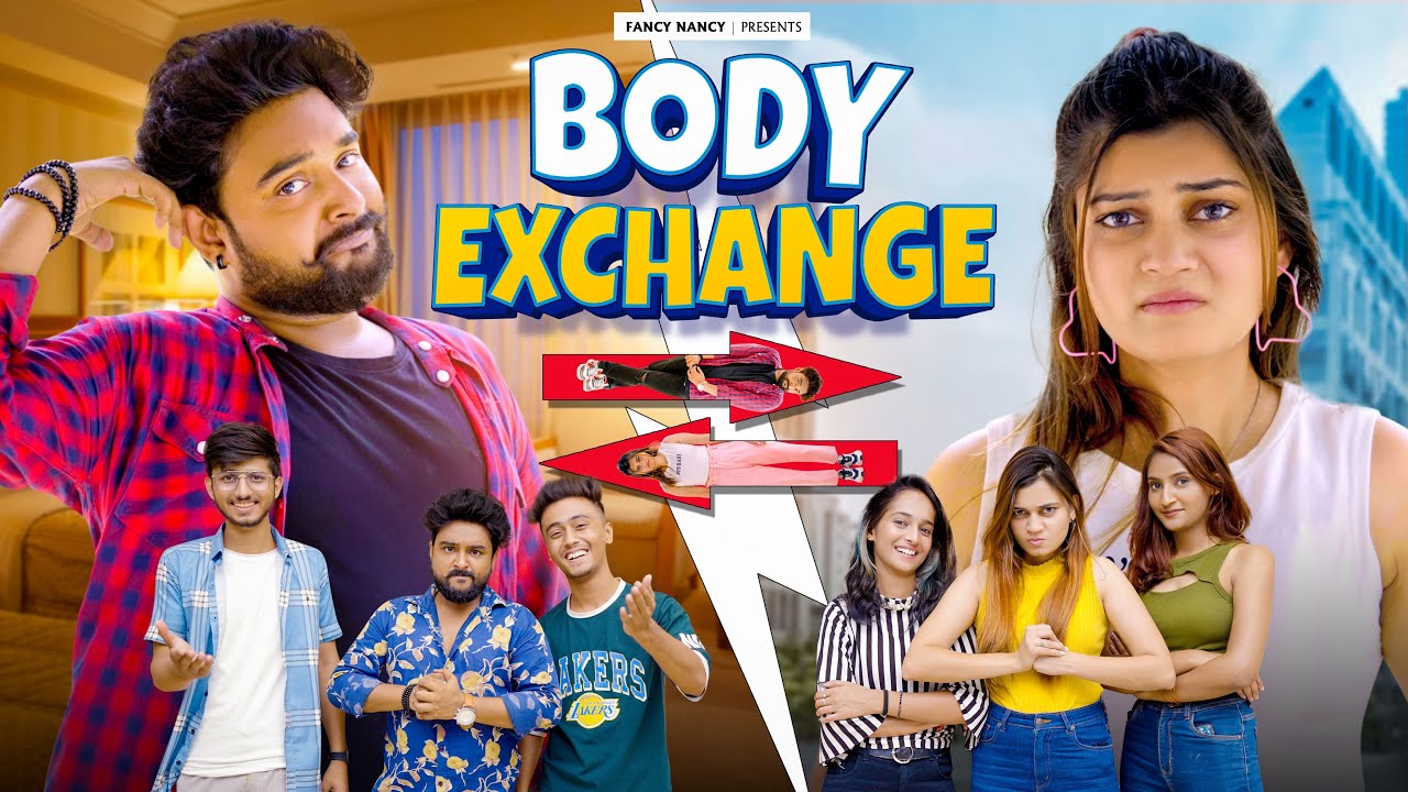 BODY EXCHANGE | Boys vs girls |Fancy Nancy