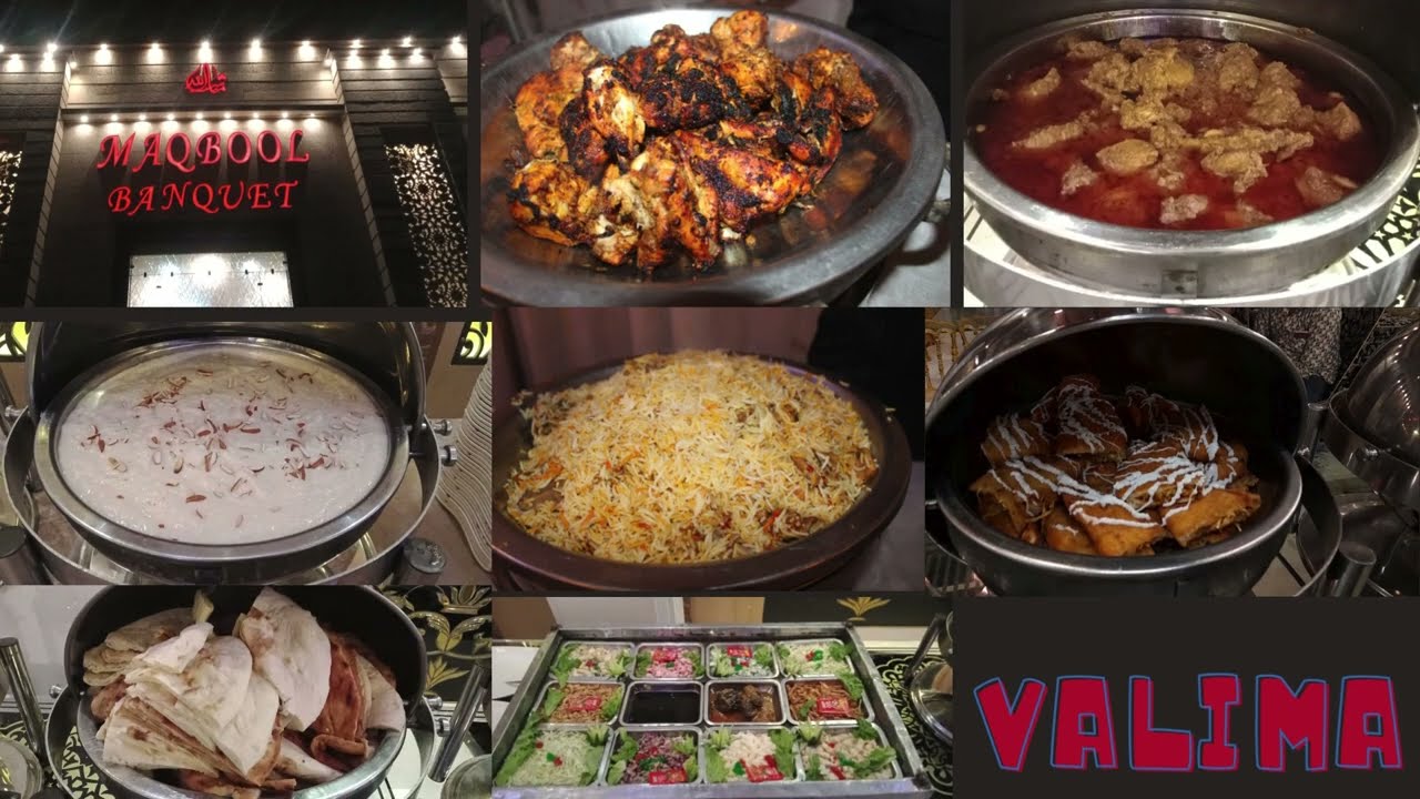 Valima Event @ at Maqbool Banquet Abul Hasan Isphahani Road ( 20/11/2023 ) Serving 400 + Persons,