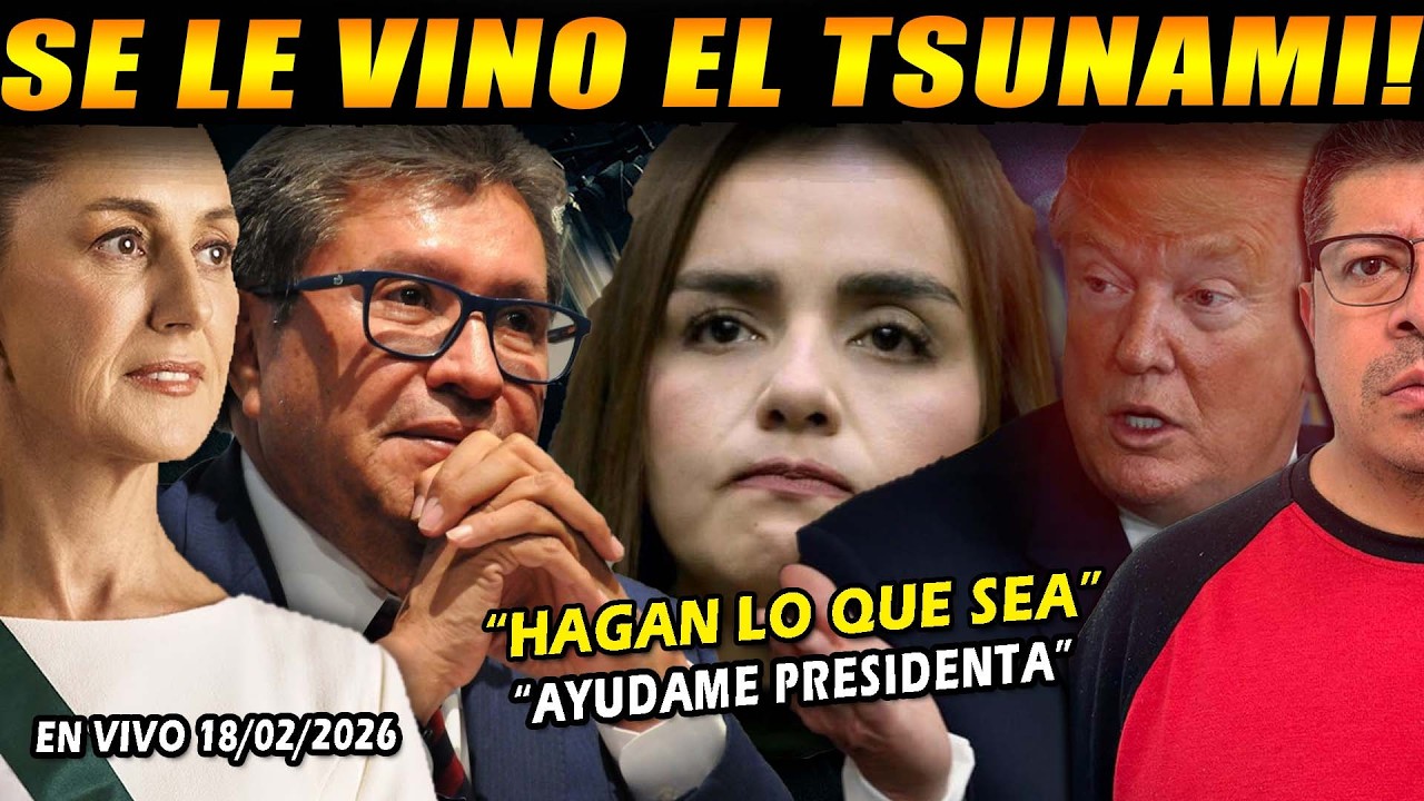 URGENTE: SHEINBAUM ARRINCONA A TRUMP, FRACASO TOTAL, GRECIA QUIROZ HACE CORTINA DE HUMO