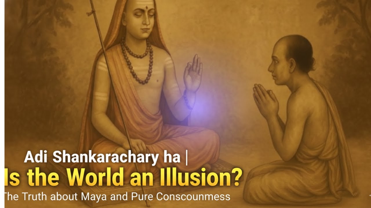 Adi Shankaracharya | Is the World an Illusion? The Truth about Maya and Pure Consciousness