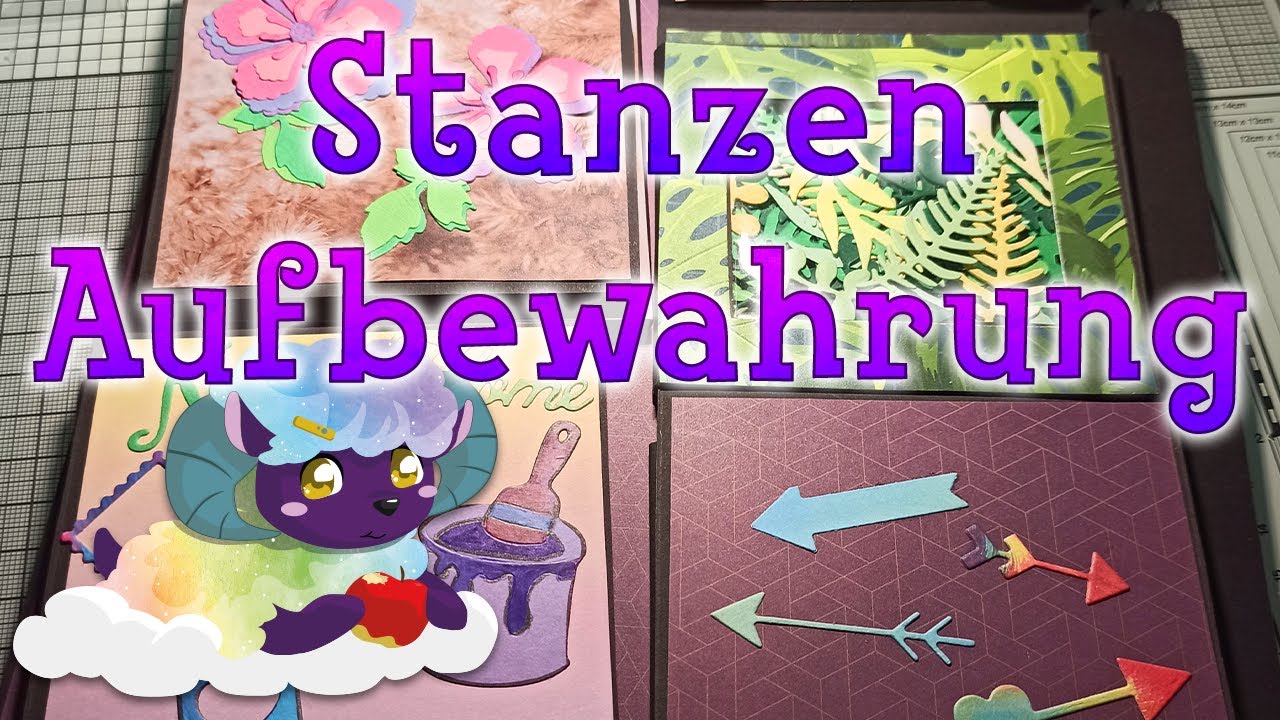 Bastelanleitung - Stanzen Aufbewahrung