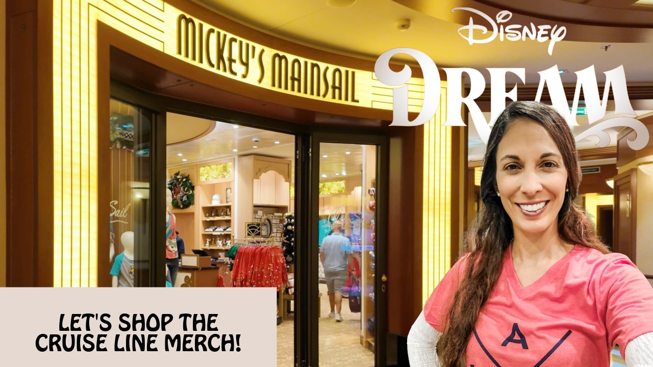 Let's Shop the Disney Dream Cruise Line Merch | NYE Week | December 2025