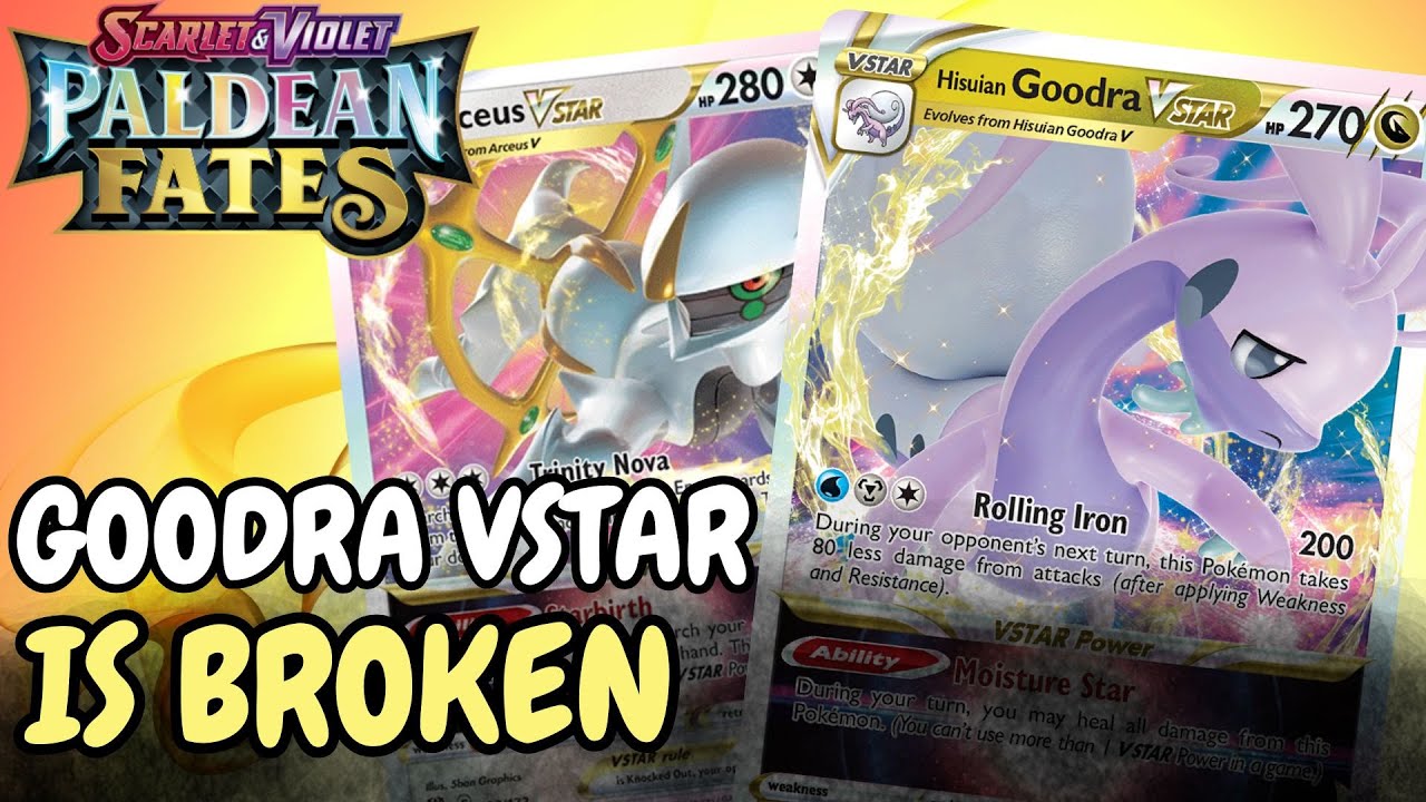 Goodra Vstar is INSANE Right Now! Pokemon TCG Paldean Fates Decklist and Gameplay!