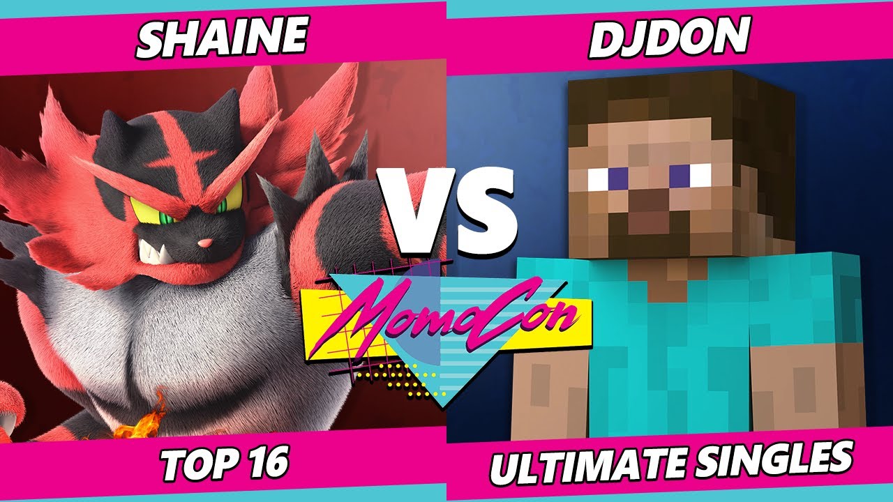MomoCon 2023 - Shaine (Incineroar) Vs. DjDon (Steve) Smash Ultimate - SSBU