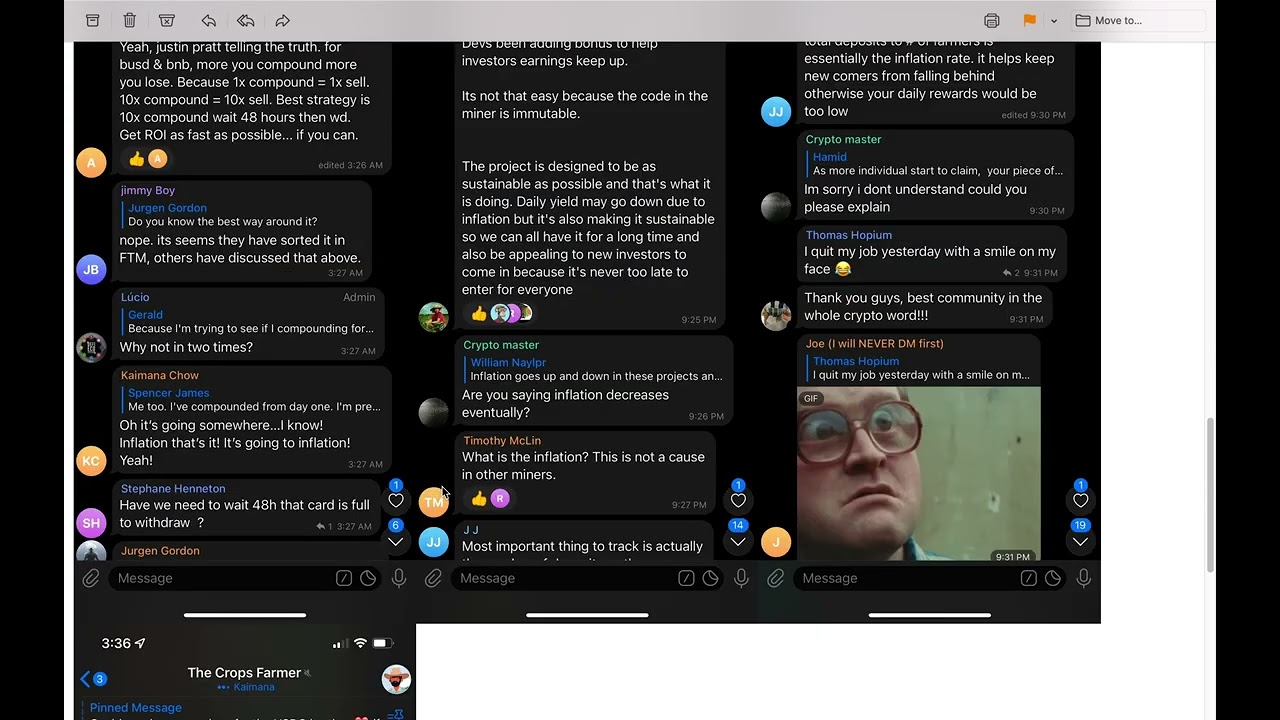 Crops Farmer BUSD, BNB, USDC vs. FTM & Ruby Miner UPDATE! MY PIGS ARE IN MY WALLET! ANIMAL FARM!