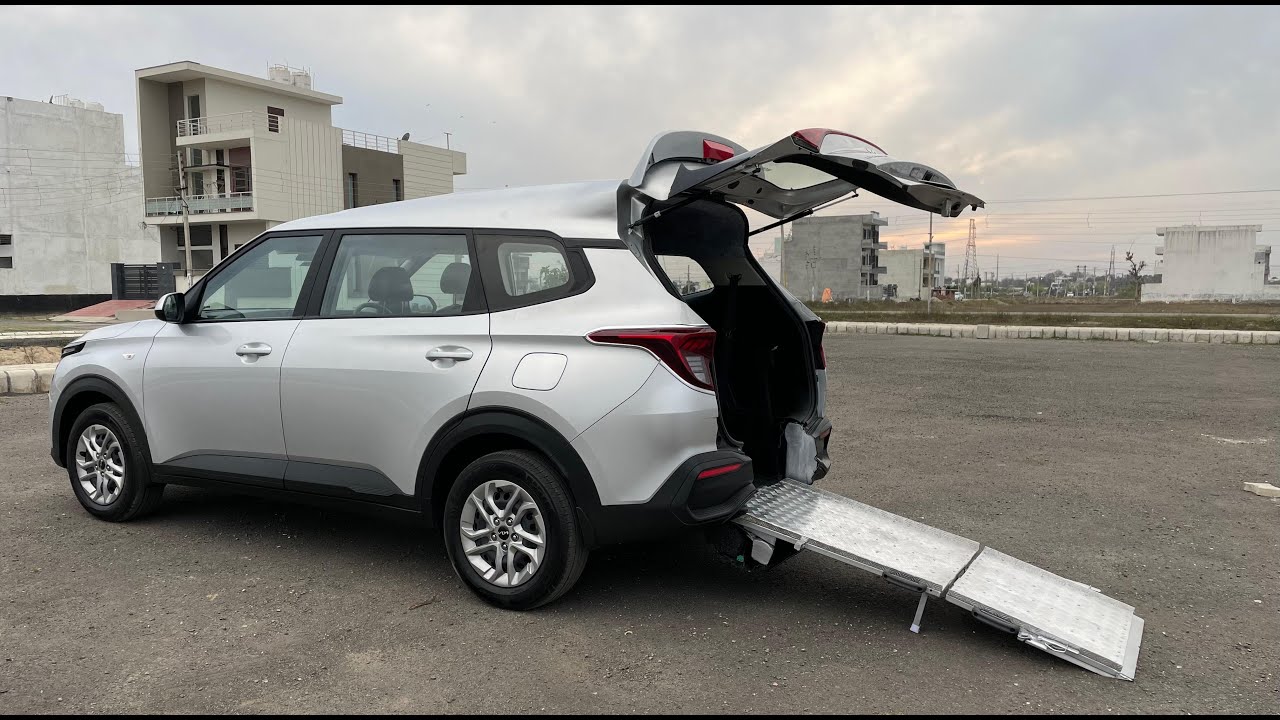 KIA CARENS made Wheelchair Accessible with Ramps | Accessible Cars in India for Wheelchair Users