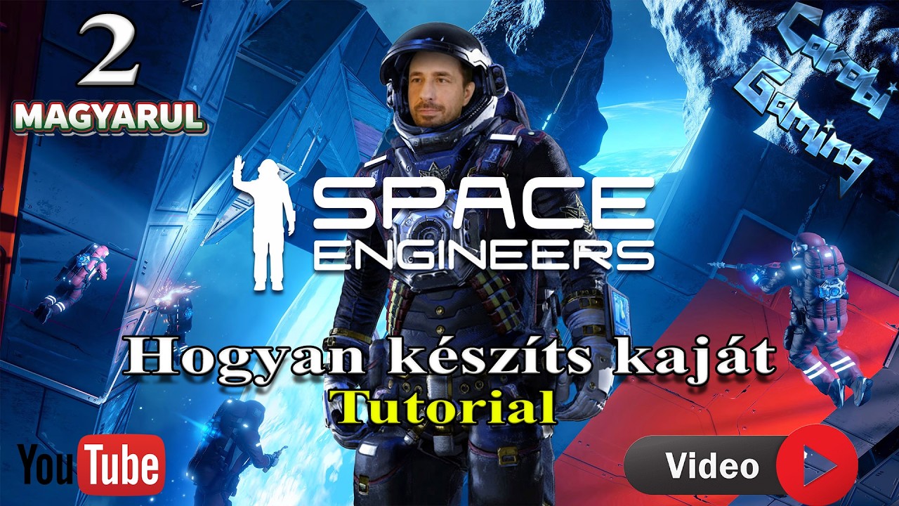Hogyan készíthetsz könnyedén sok kaját Space Engineers Tutorial Video 2#