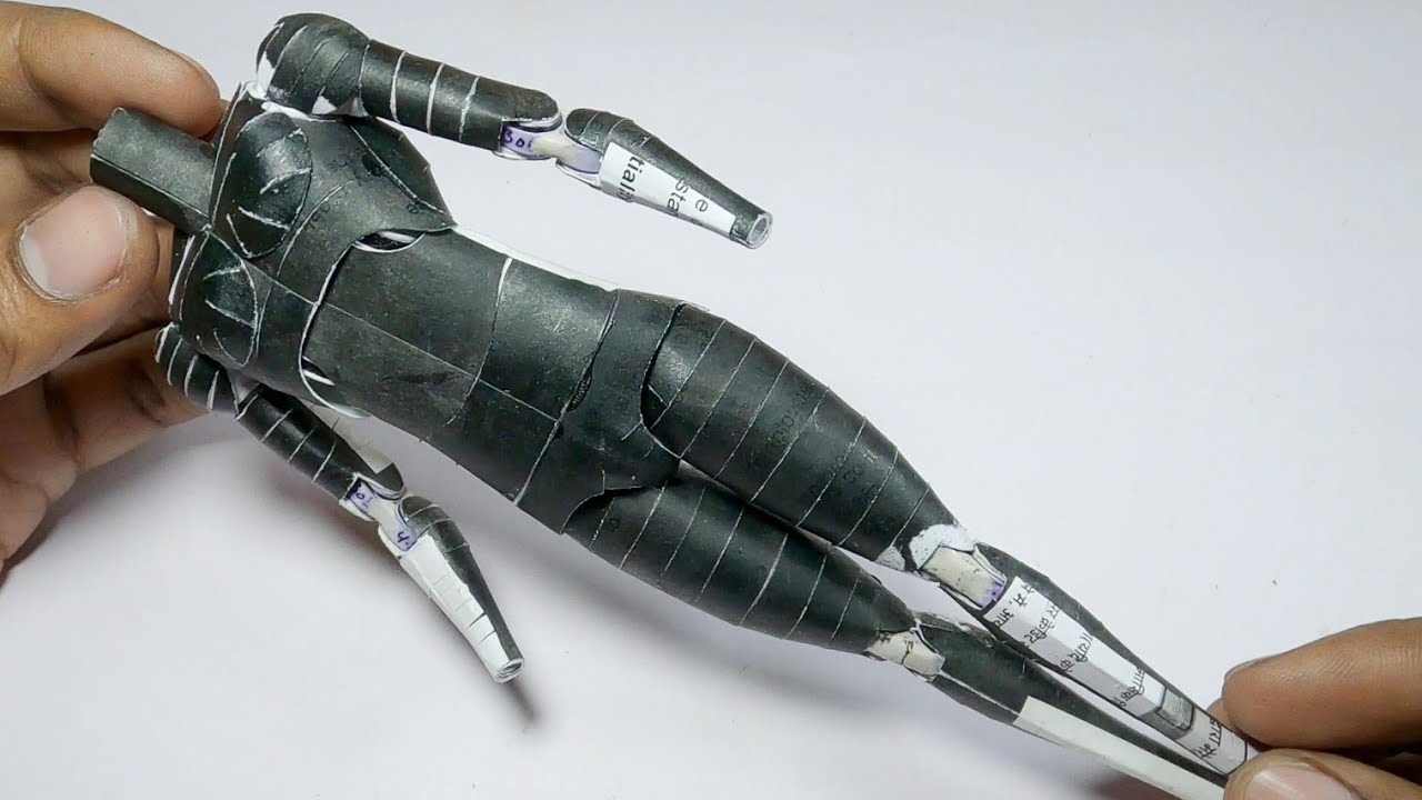 Paper Action Figure | Legs  | Td simple craft