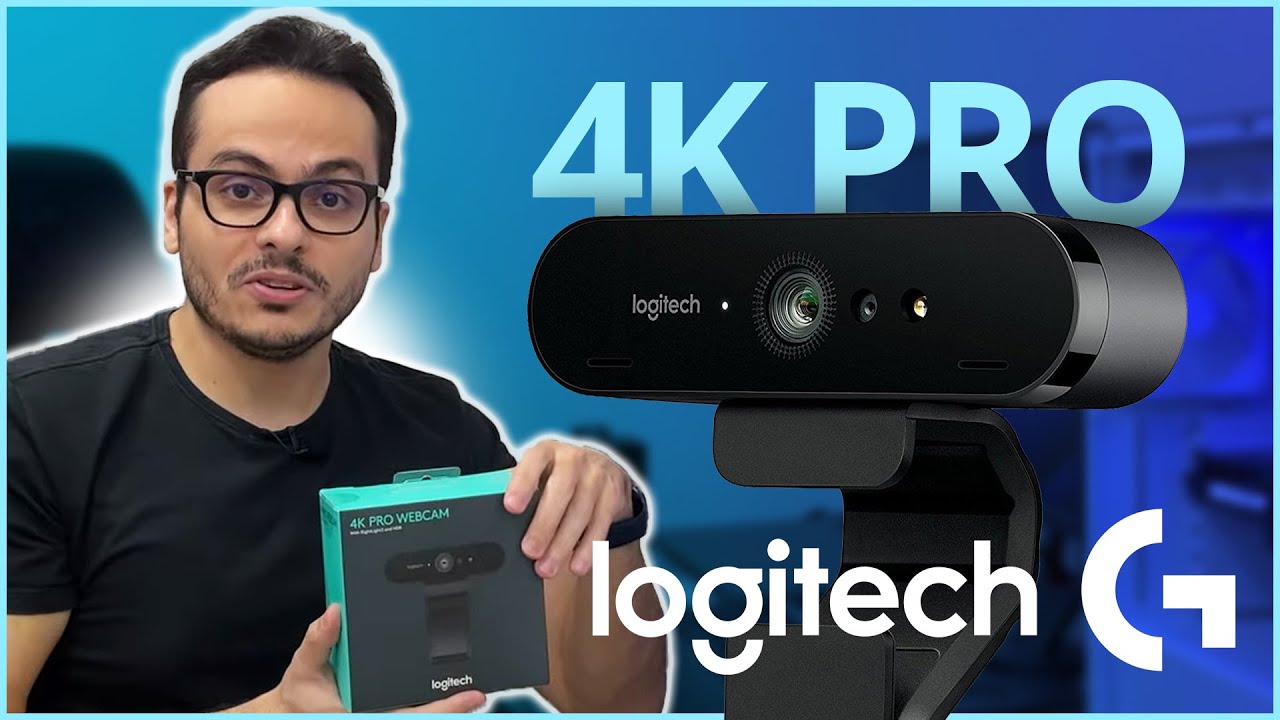 LOGITECH BRIO A MELHOR WEBCAM QUE NÓS TEMOS PRA LIVE E TUDO MAIS + UNBOXING E TESTE