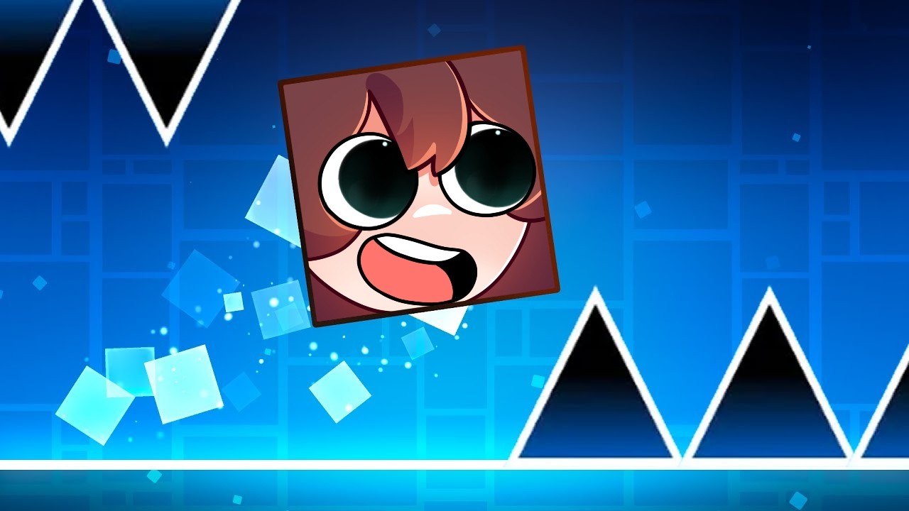 Jugué Geometry Dash por PRIMERA VEZ! 😱