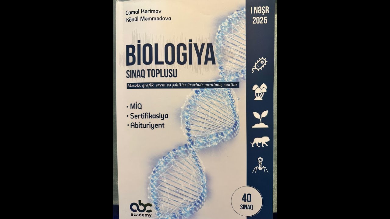 Biologiya sınaq 14 abc 2025