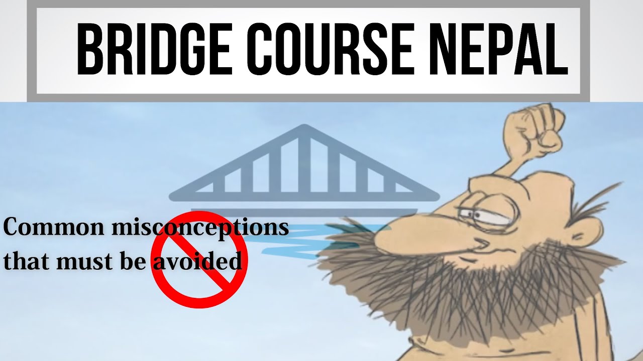 Bridge Course Nepal// Common Misconceptions in Physics