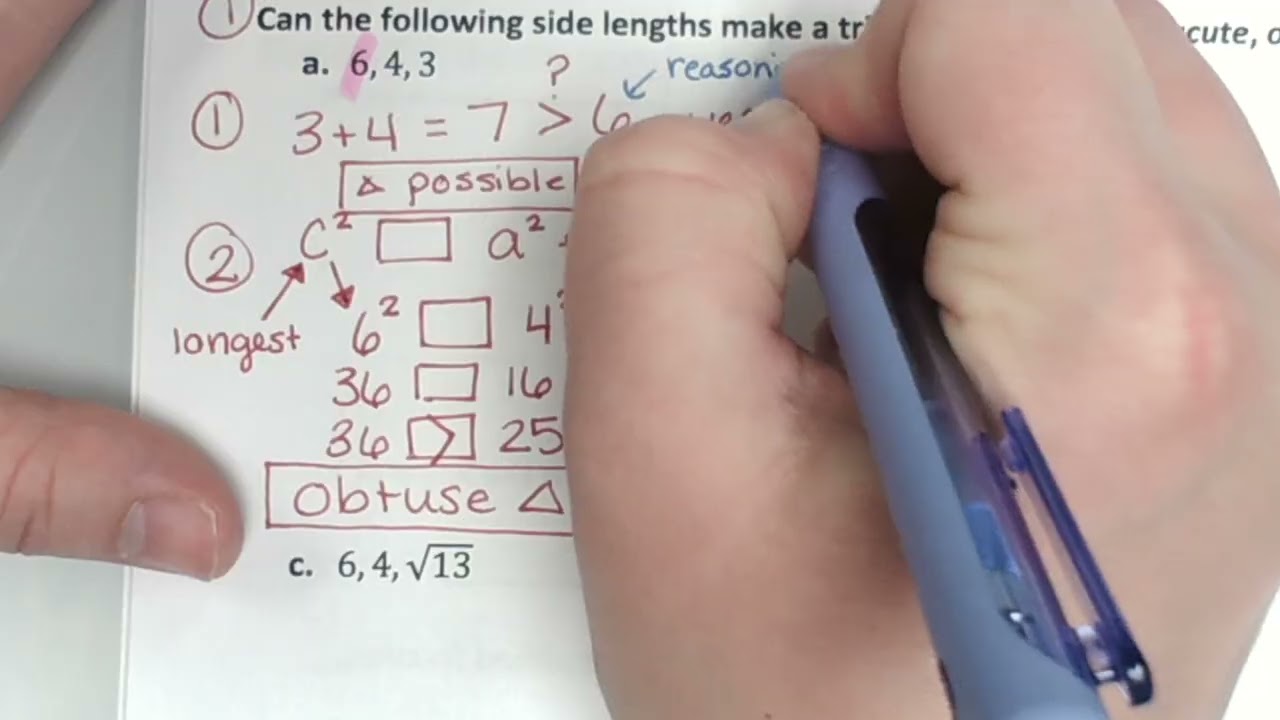 Geometry Standards: 9.1 Day 1: Pythagorean Theorem