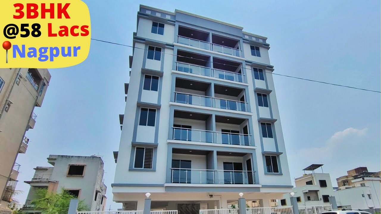 3BHK READY TO MOVE FLAT IN ZINGABAI TAKLI NAGPUR UNDER 60 LAKHS | flats for sale in NAGPUR | VN45