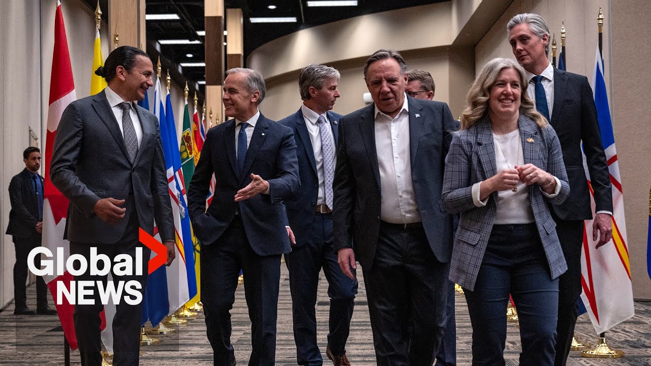 Carney, Canadian premiers united on “nation-building” projects, but do not list them | FULL