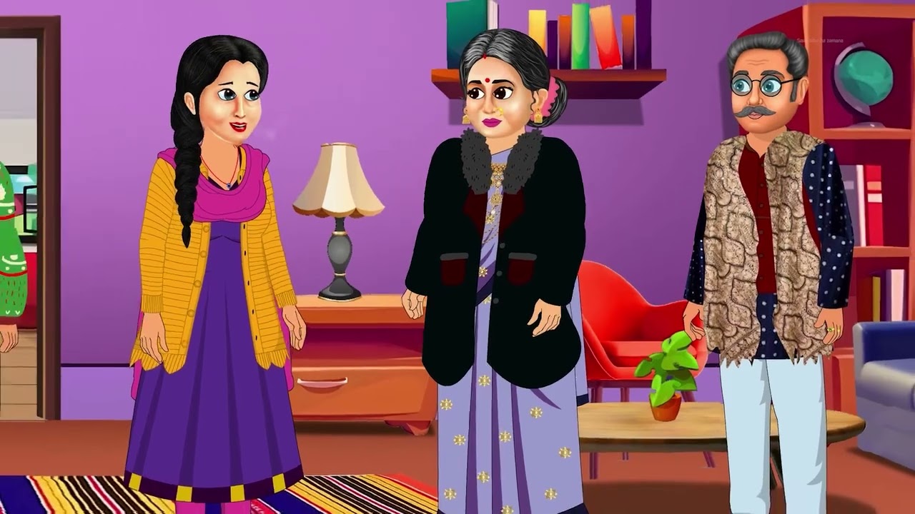 मर्दों से भरे करोड़पति ससुराल मे ं - गरीब बह ु का नया सालHindi Kahaniyan ! Moral Stories ! Saas Bahu