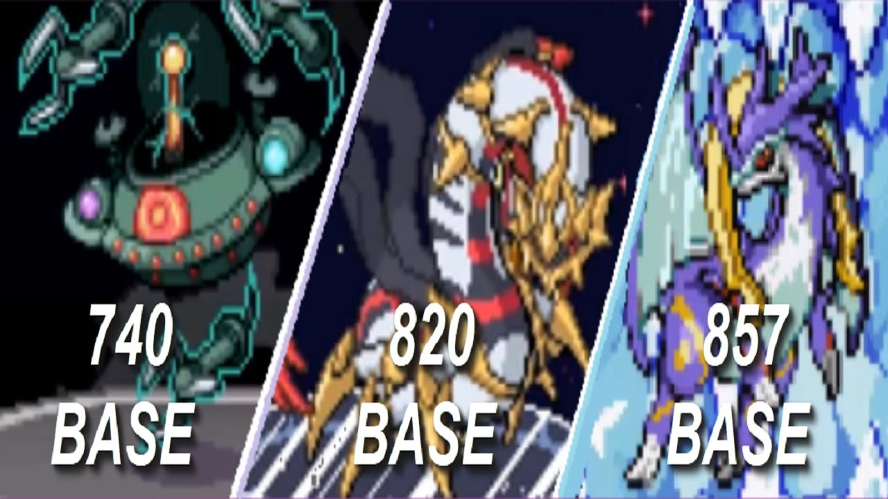 Los POK&Eacute;MON M&Aacute;S PODEROSOS creados en HACKS/FAN GAMES