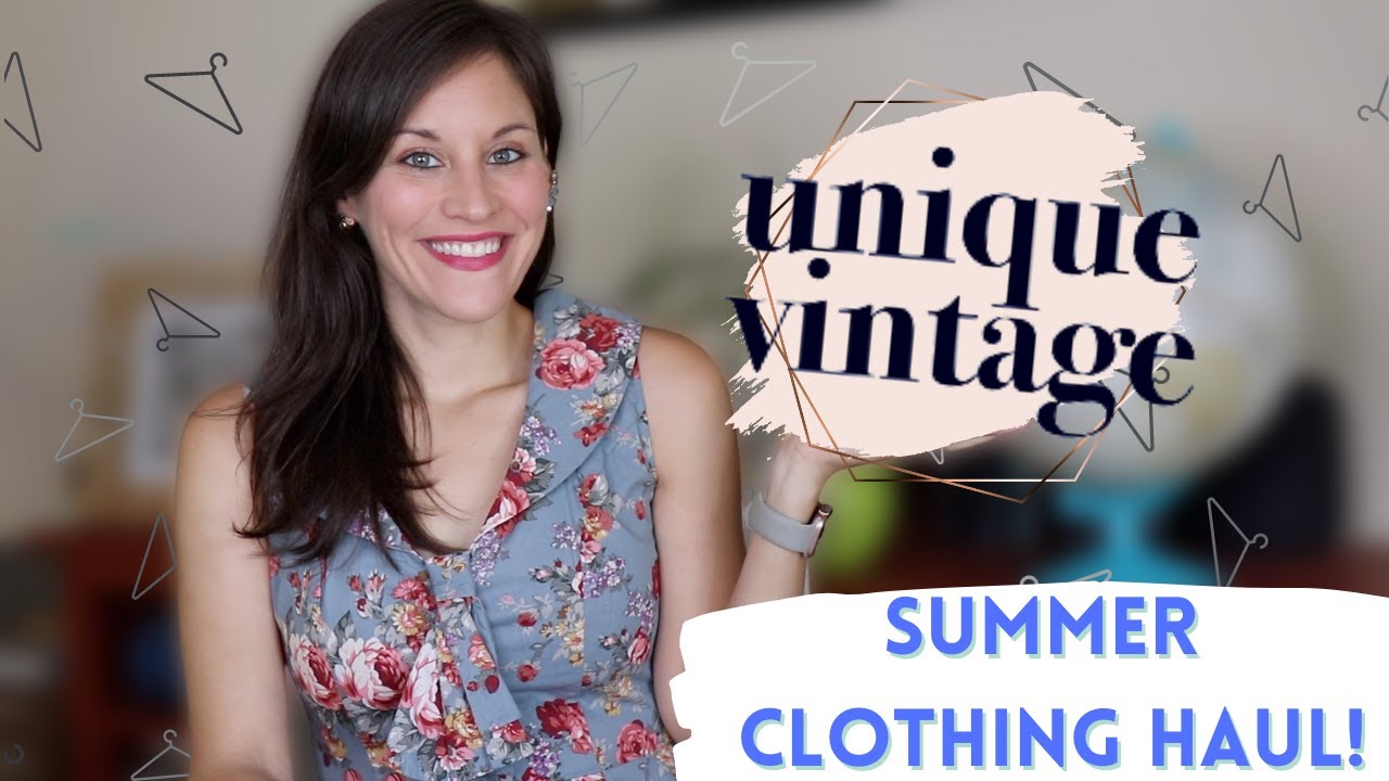 UNIQUE VINTAGE HAUL: Vintage inspired summer clothing