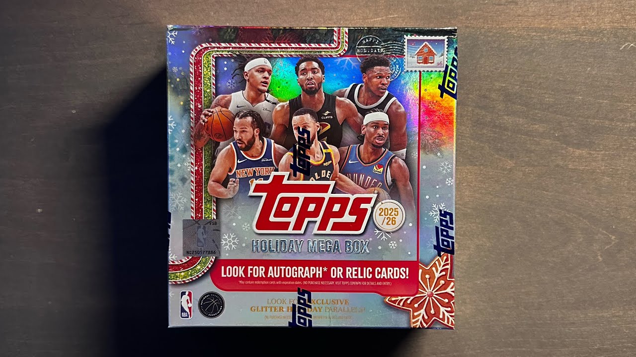 Баскетбольный мегабокс Topps на сезон 2025/26 — возврат лицензий НБА