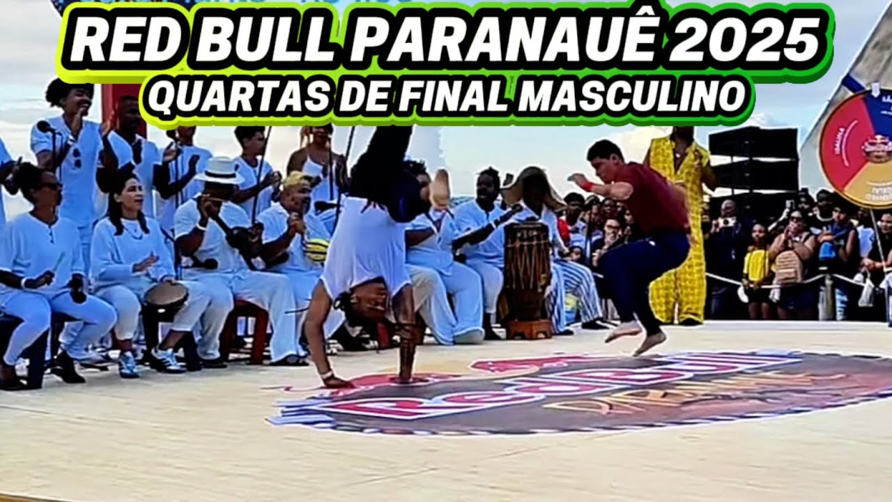 Red Bull Paranau&ecirc; 2025 quartas de final masculino #capoeira #mundodacapoeira #redbull 