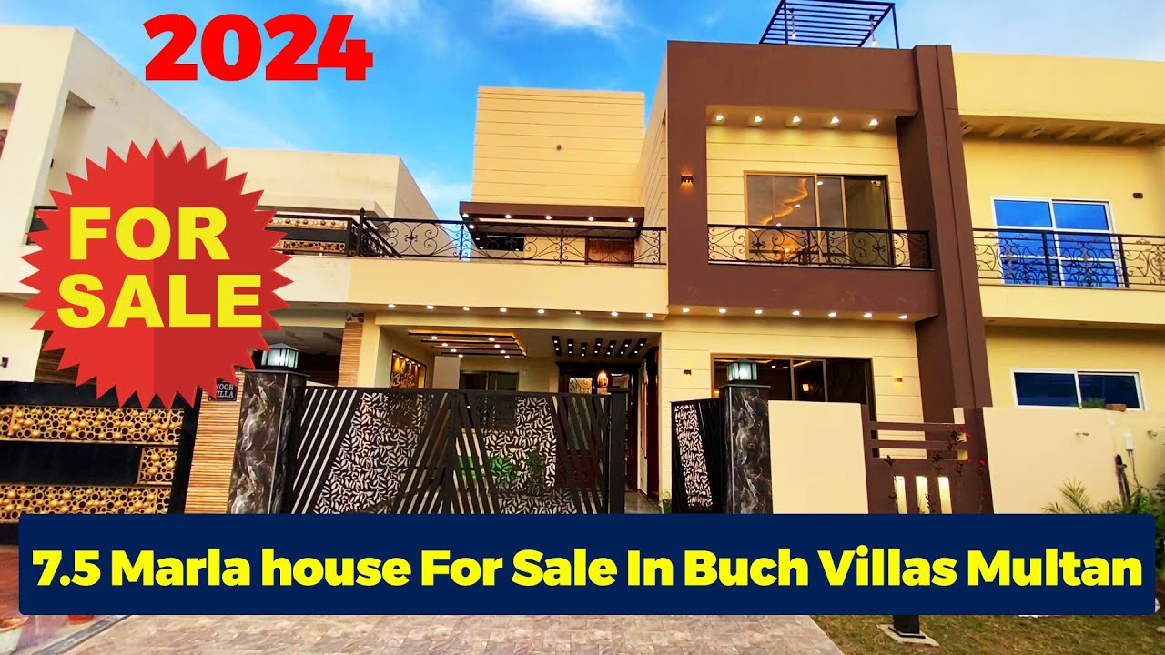 7.5 marla house for sale in buch villas multan | house for sale in buch executive villas multan