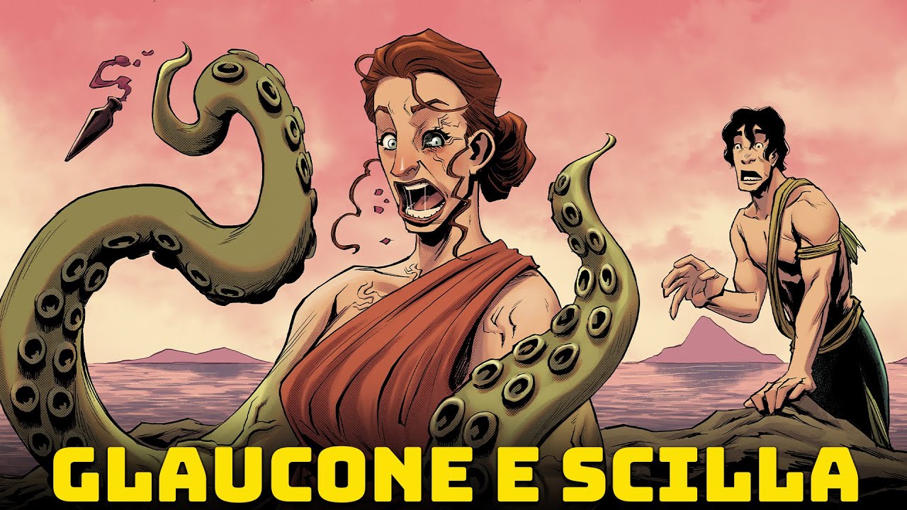 Glauco e Scilla - I Pericoli dell'Amore Non Corrisposto - Mitologia Greca