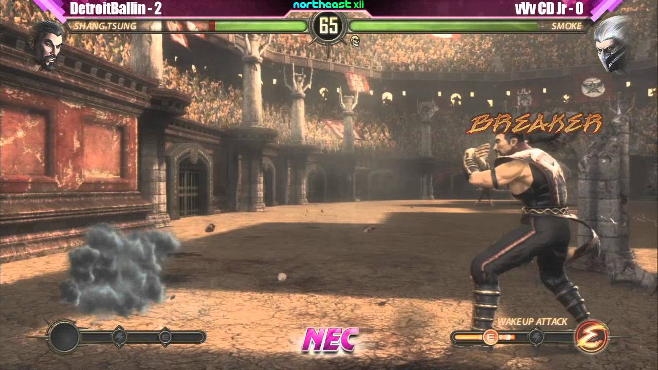 MK9 Grand Finals DetroitBallin против vVv CD Jr. - турнир NEC XIII