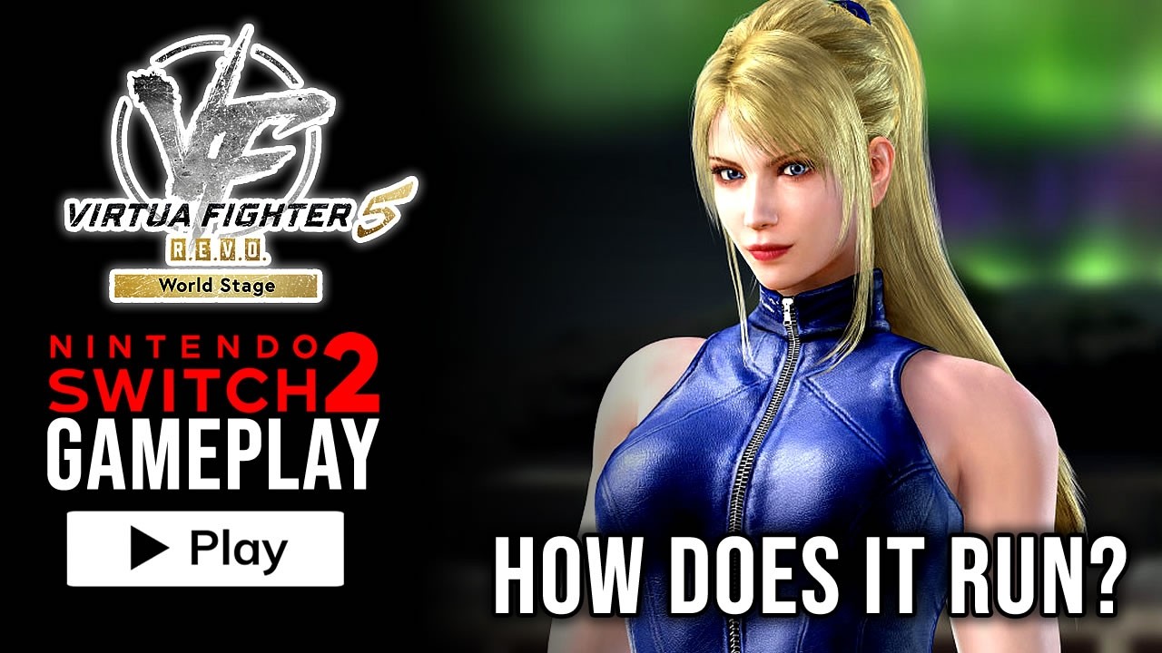 Virtua Fighter 5 R.E.V.O. World Stage - Gameplay & Frame Rate on Nintendo Switch 2