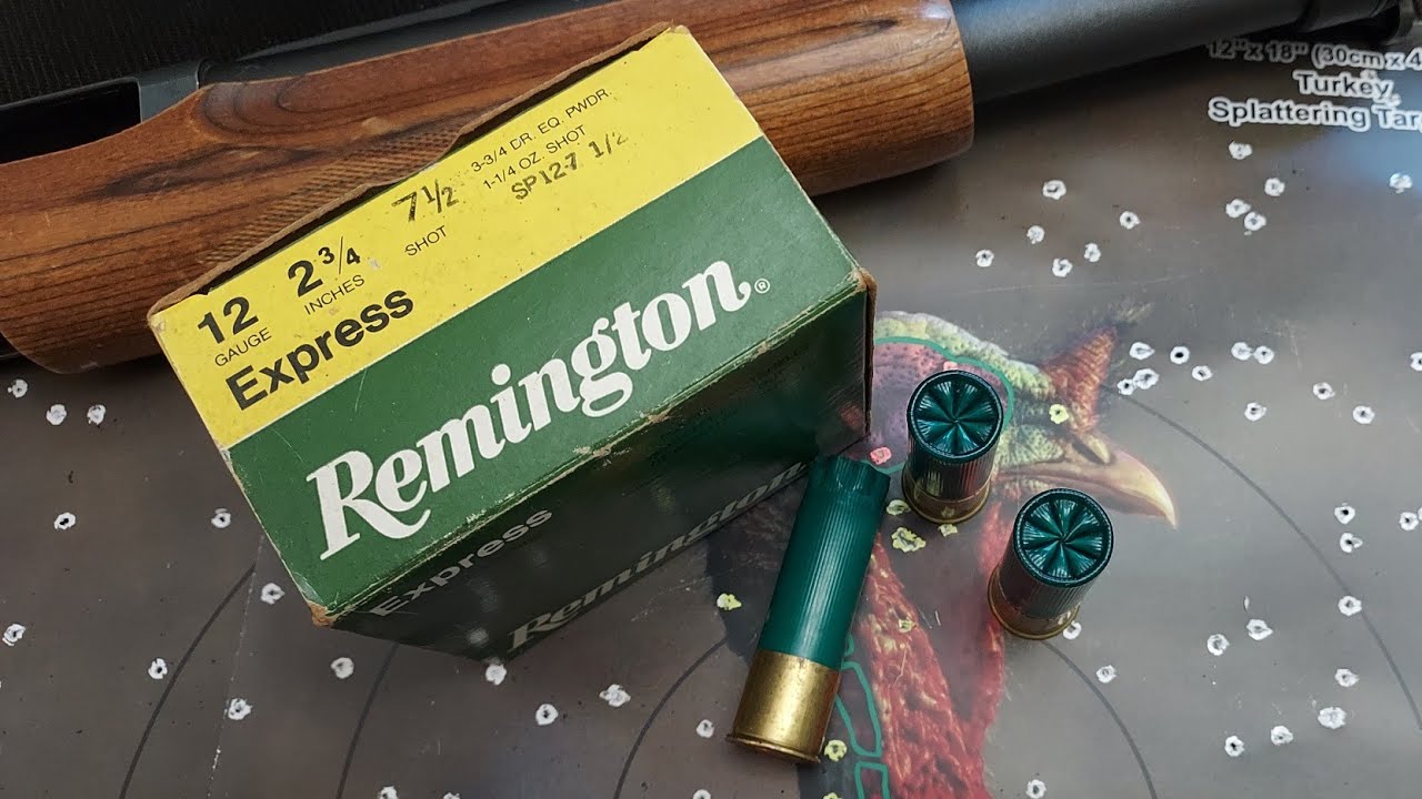 Vintage Remington Express loads, 12 gauge in 2.75
