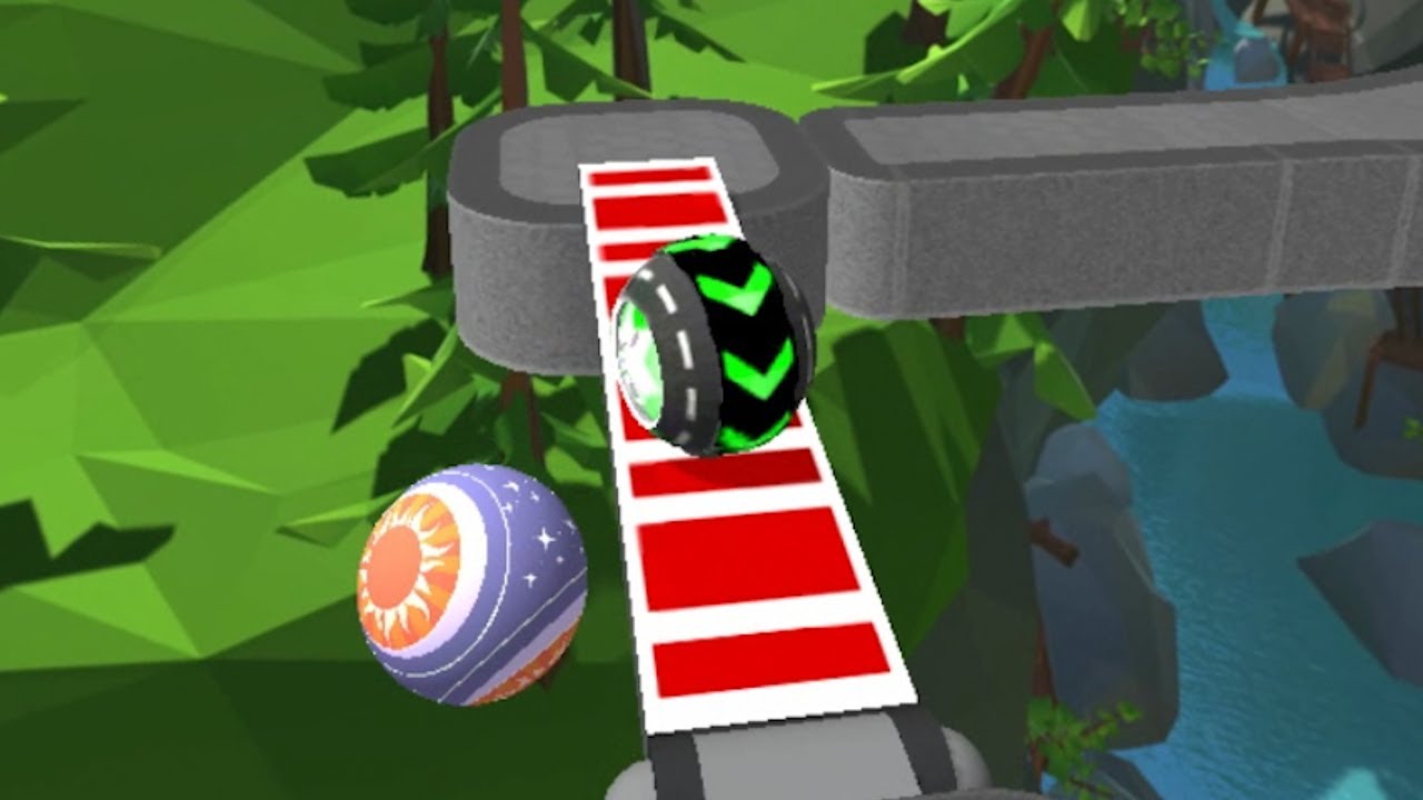 Rolling Ball Sky Escape SpeedRun Gameplay New Update Level (41 - 50)
