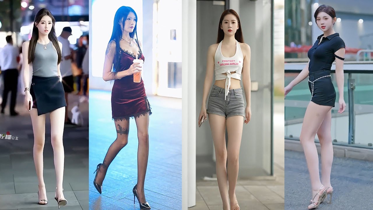Mejores Street Fashion Tik Tok 2023 | Hottest Chinese Girls Street Fashion Style 2023 Ep.164
