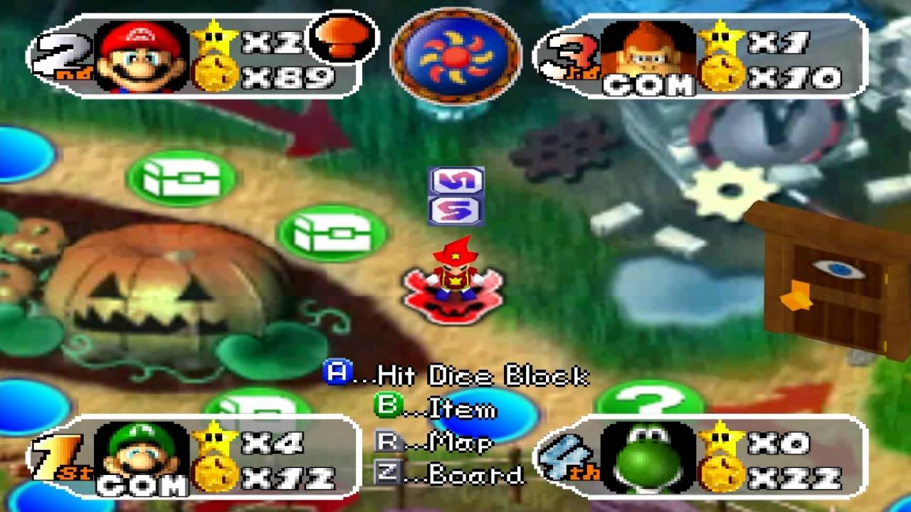 Mario Party 2 Board Game - Horror Land