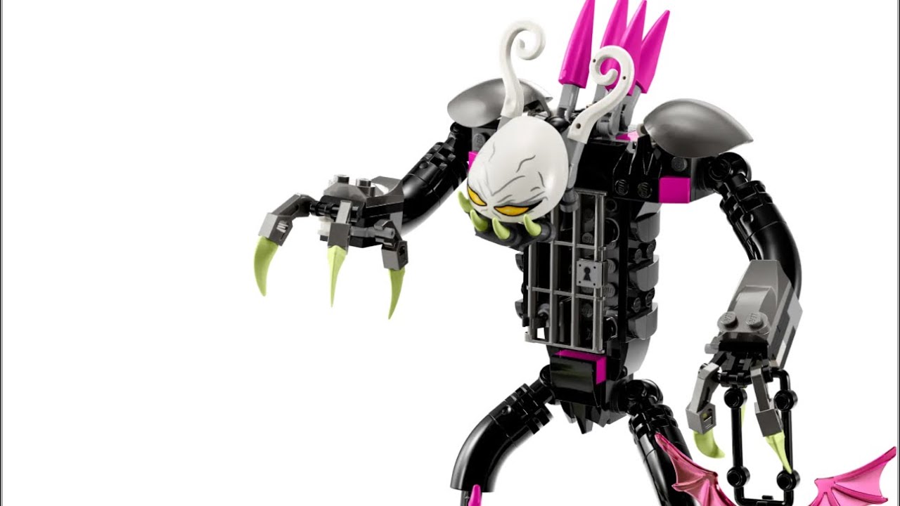 DREAMZzz: Retired Lego Set 71455 Grimkeeper the Cage Mosnter