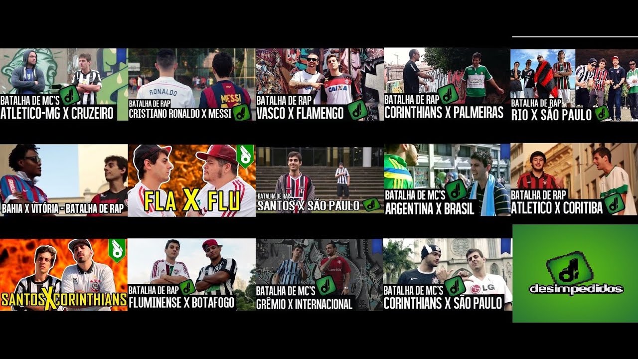 TODAS AS BATALHAS DE RAP DO DESIMPEDIDOS