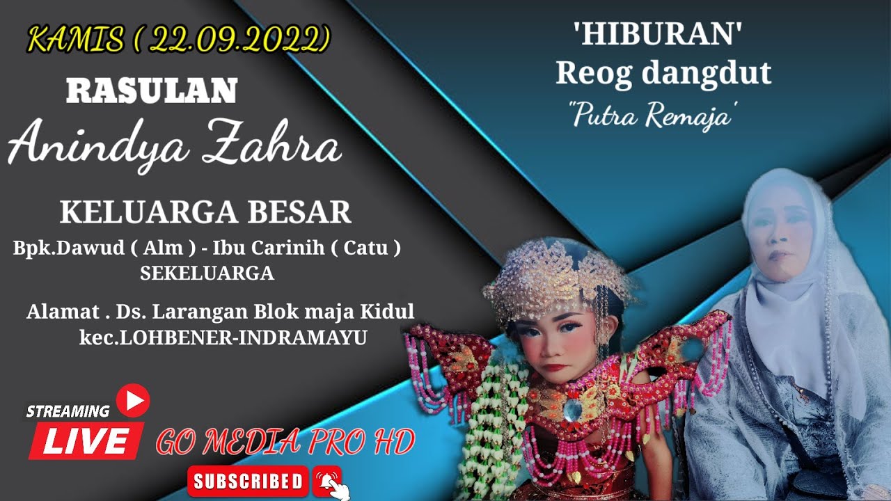 LIVE STREAMING ( REOG DANGDUT 