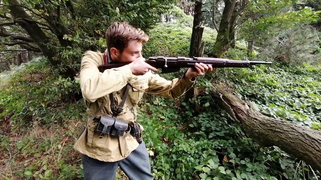 Carcano 91/38 prove di tiro e la sua storia - Divisa da Bersagliere della WW2 (Linea Gotica)