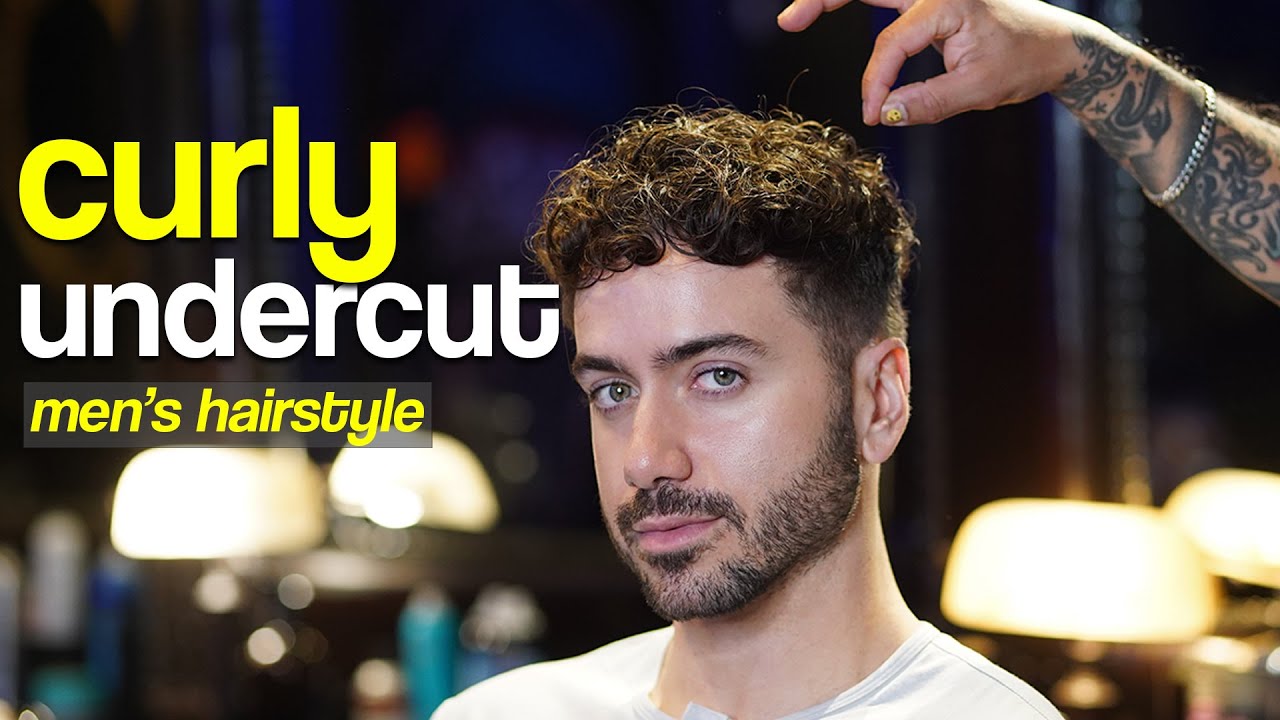 CURLY UNDERCUT ✂️ My new Hairstyle for 2022