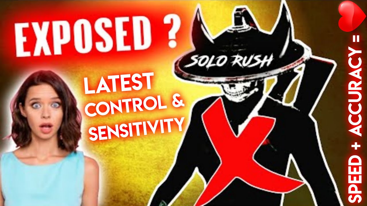 Solo Rush Exposed ? Latest Control & Sensitivity | PUBG MOBILE | 🇮🇳